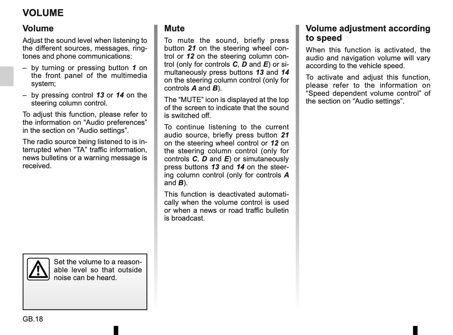 Renault Media-Nav Owner's Manual 2016 - 2019