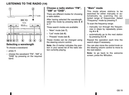 Renault Media-Nav Owner's Manual 2016 - 2019