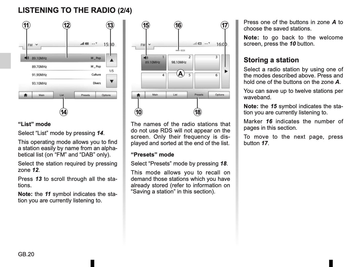 Renault Media-Nav Owner's Manual 2016 - 2019