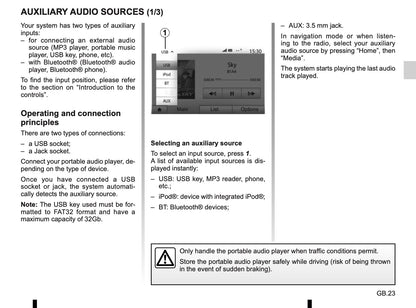 Renault Media-Nav Owner's Manual 2016 - 2019