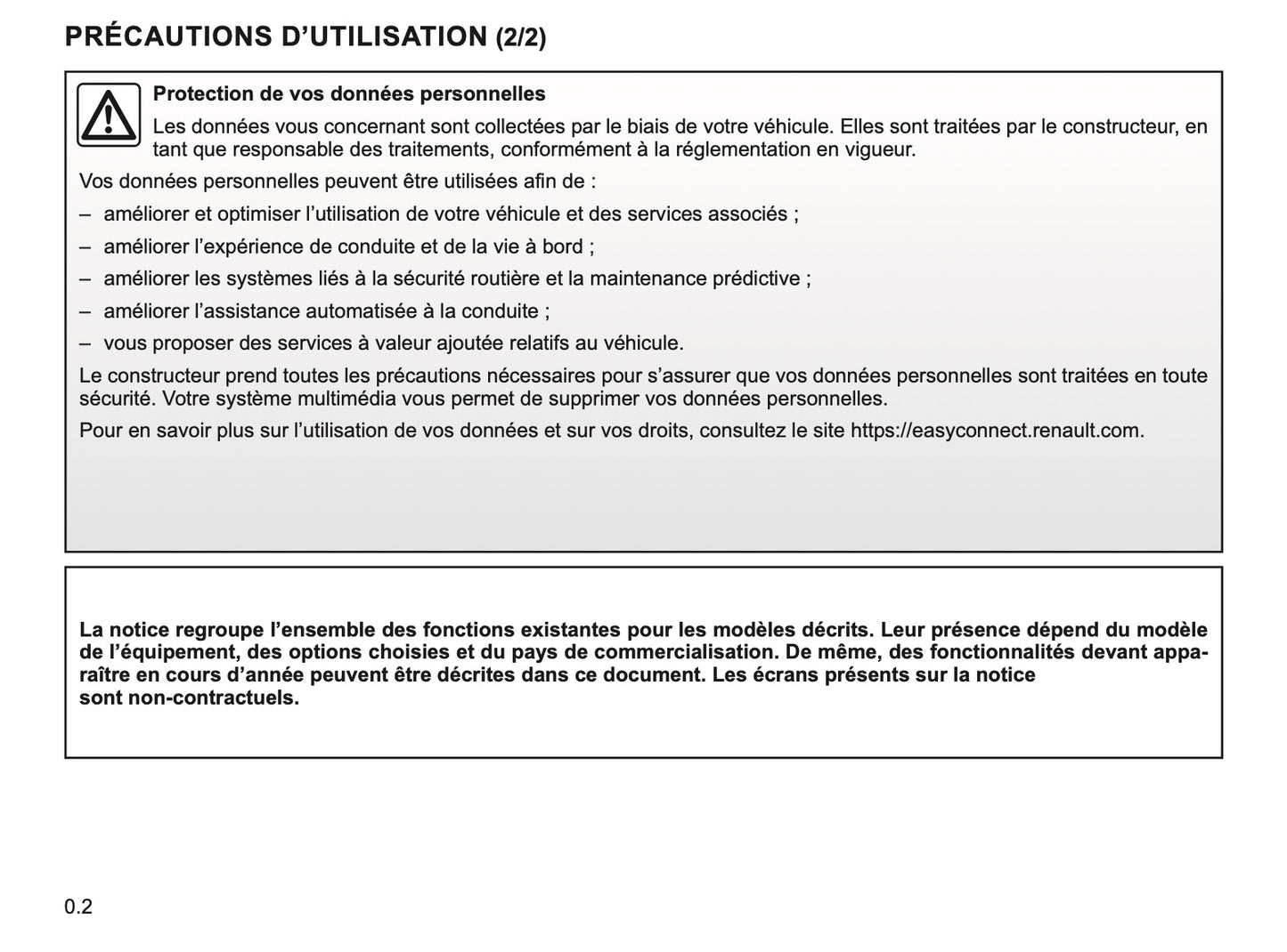 Renault Easy Link Guide d'utilisation 2019 - 2020