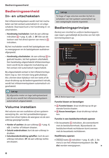 Audi Radio Concert Handleiding 2016