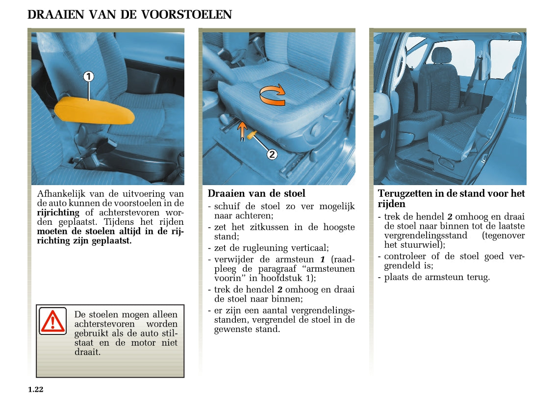 2002-2006 Renault Espace Manuel du propriétaire | Néerlandais