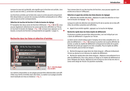 Seat Media System 2.2 Guide d’instructions