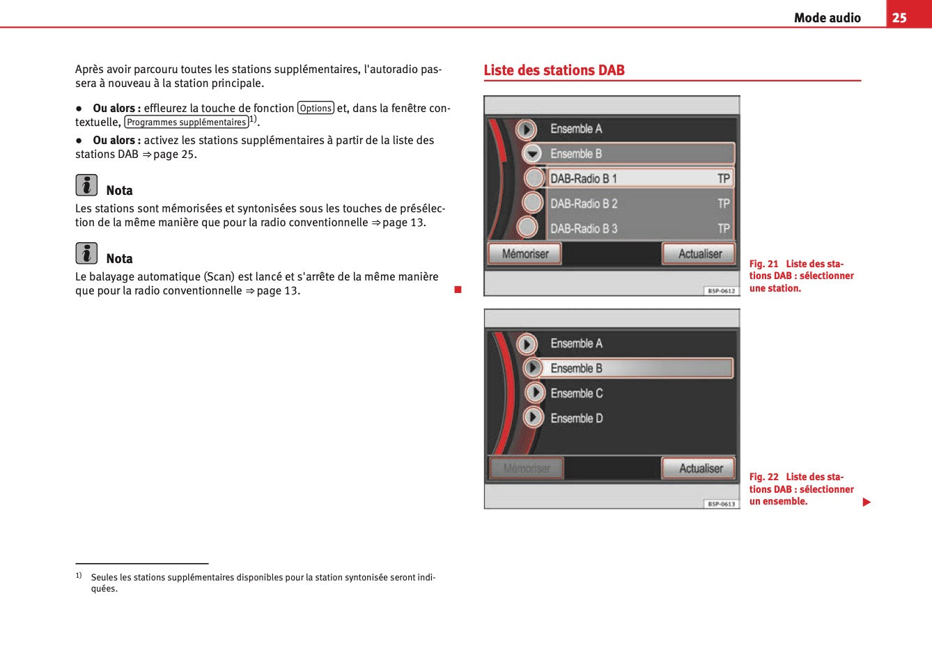 Seat Media System 2.2 Guide d’instructions