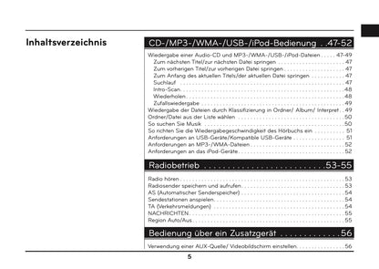 Hyundai ix20 Audio- & Navigationssystem Bedienungsanleitung 2010