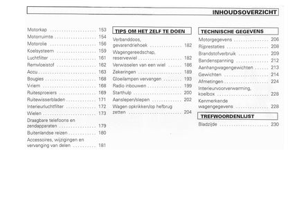 1990-2003 Volkswagen Caravelle/Multivan/Transporter Gebruikershandleiding | Nederlands