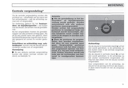 1990-2003 Volkswagen Caravelle/Multivan/Transporter Gebruikershandleiding | Nederlands