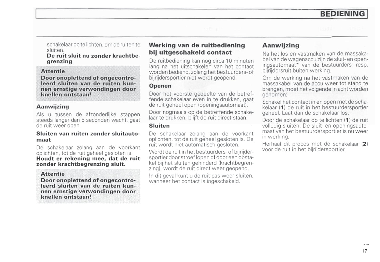 1990-2003 Volkswagen Caravelle/Multivan/Transporter Gebruikershandleiding | Nederlands