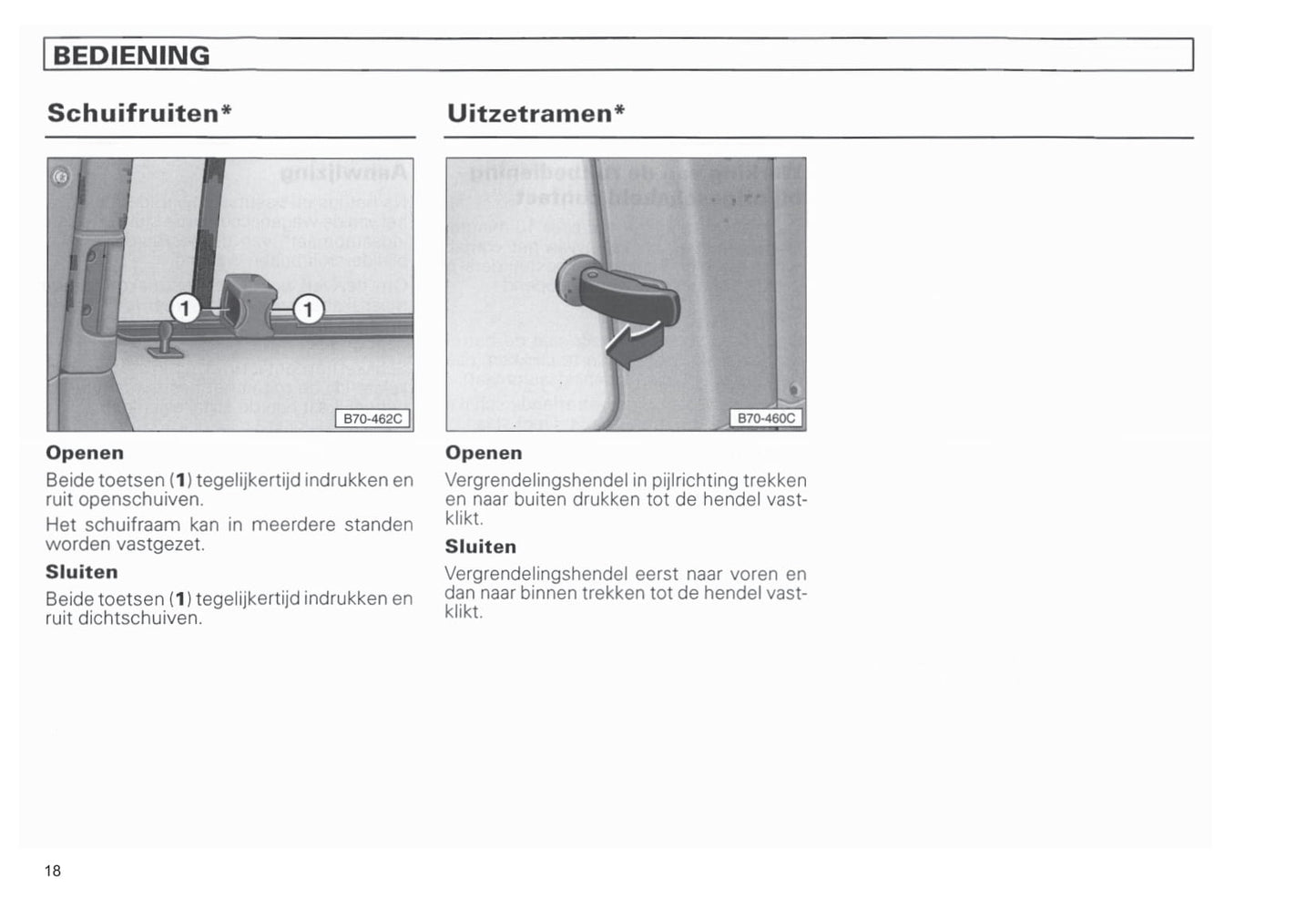 1990-2003 Volkswagen Caravelle/Multivan/Transporter Gebruikershandleiding | Nederlands