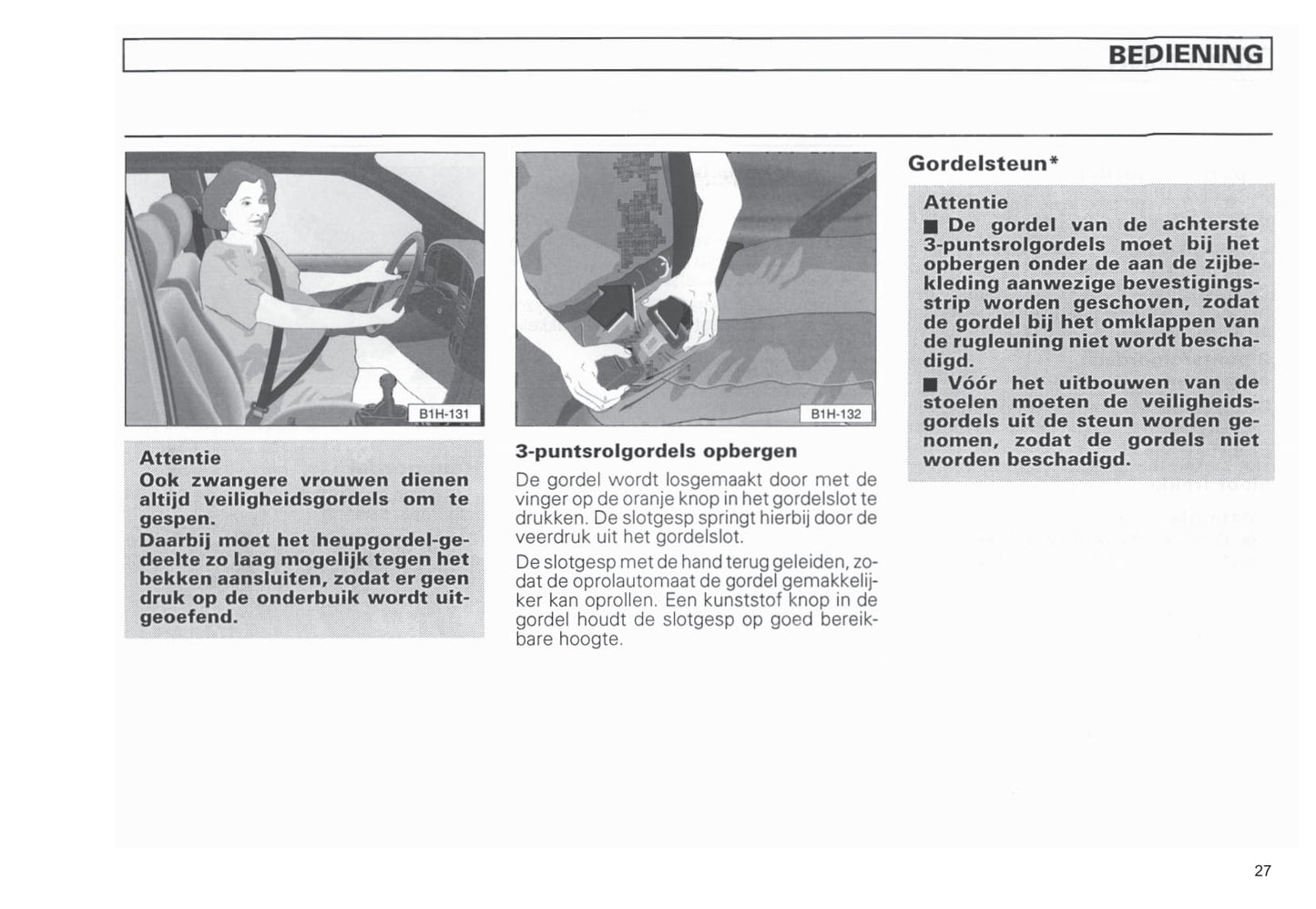 1990-2003 Volkswagen Caravelle/Multivan/Transporter Gebruikershandleiding | Nederlands