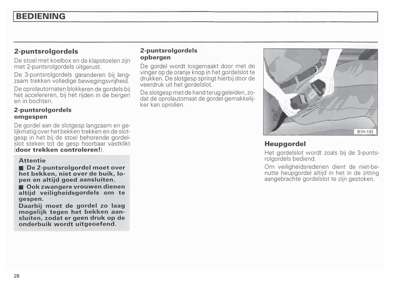 1990-2003 Volkswagen Caravelle/Multivan/Transporter Gebruikershandleiding | Nederlands