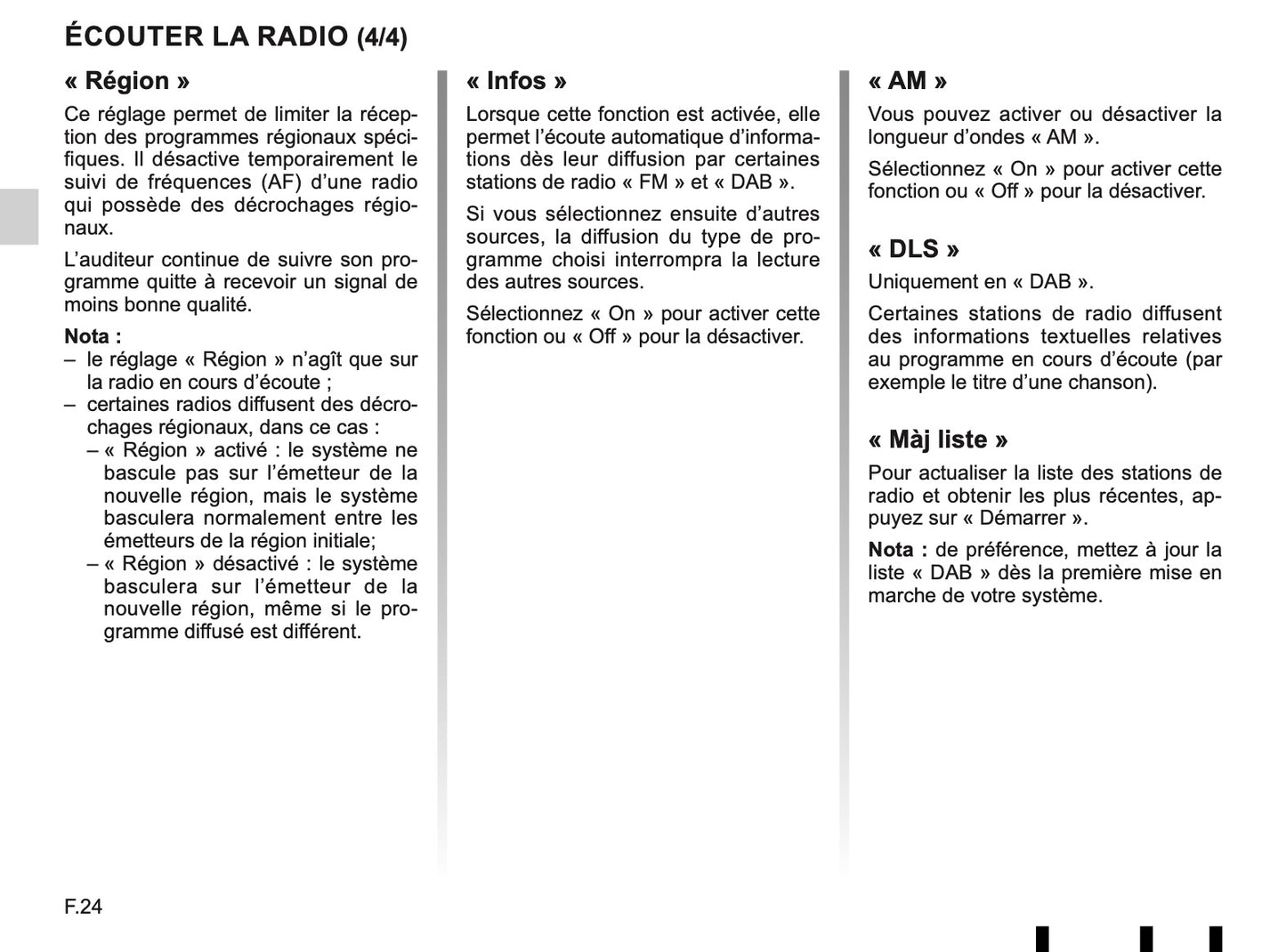 Renault Media-Nav Guide d'utilisation