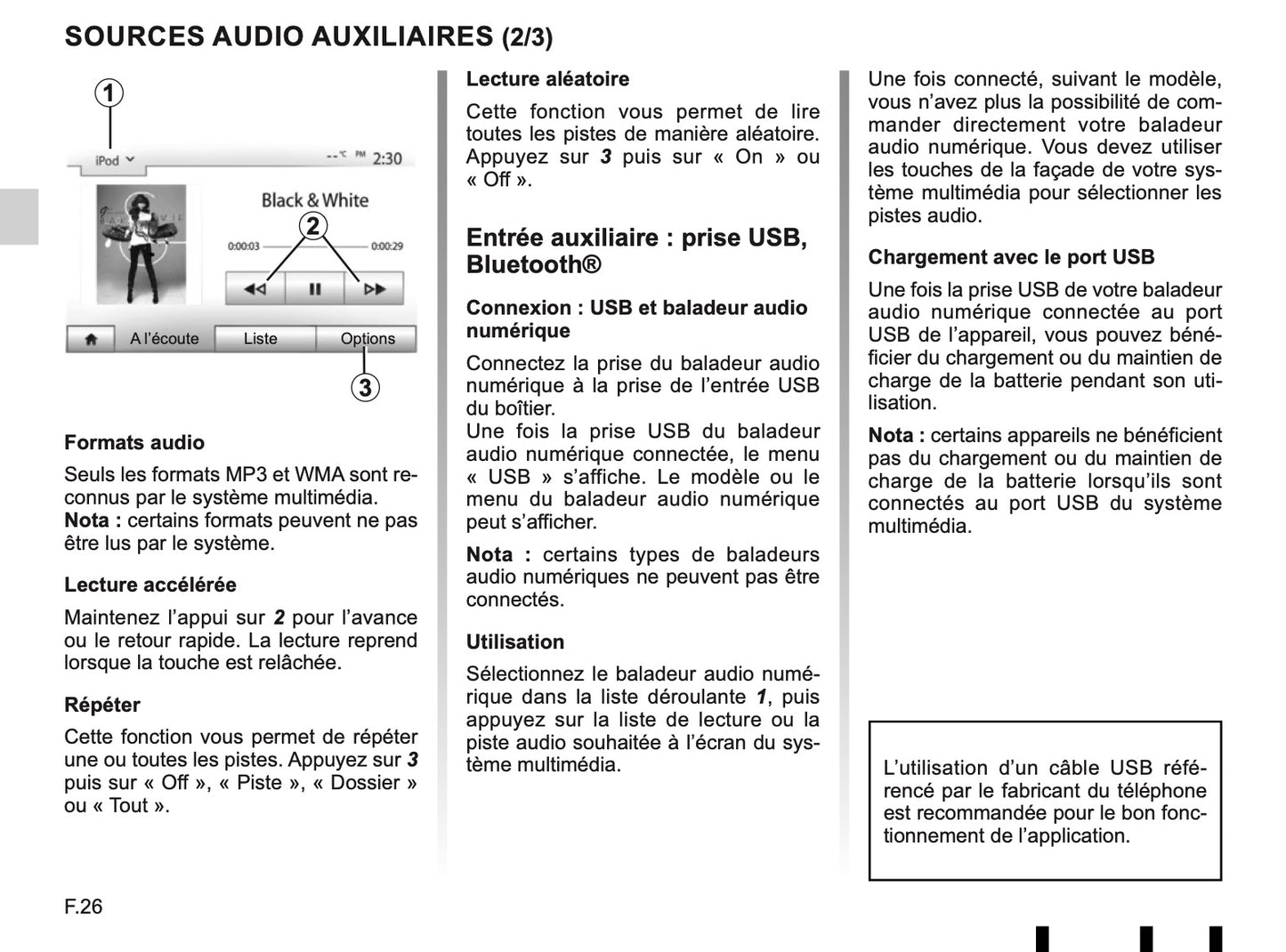 Renault Media-Nav Guide d'utilisation