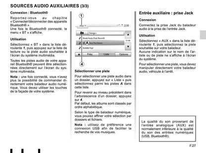 Renault Media-Nav Guide d'utilisation