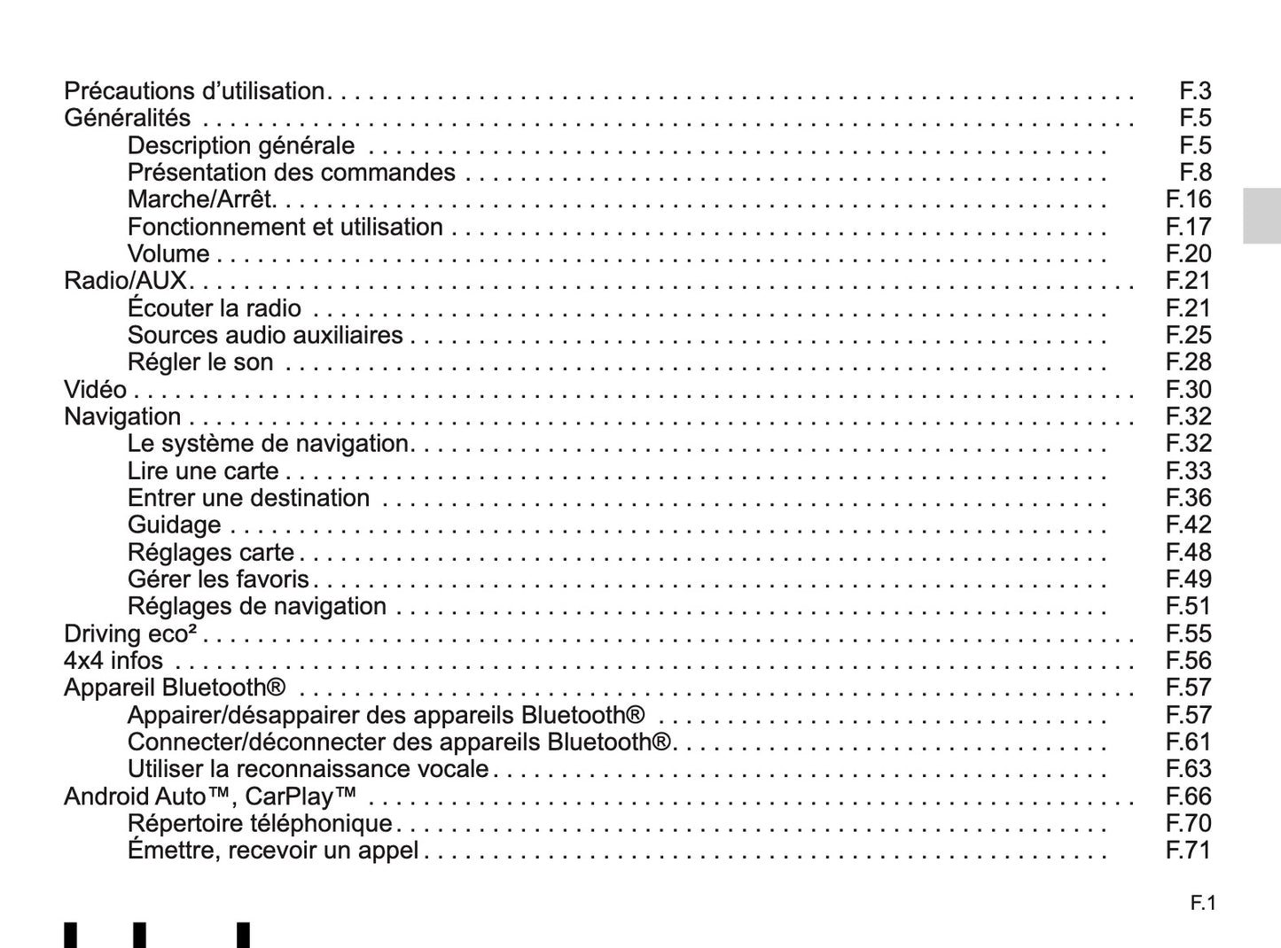 Renault Media-Nav Guide d'utilisation