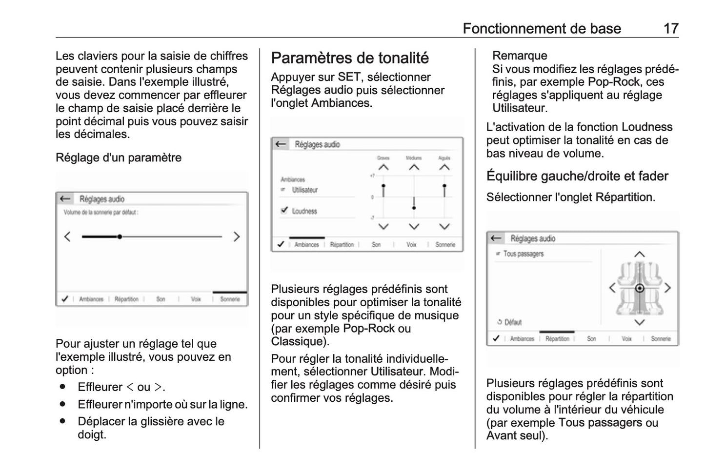 Opel Grandland X Guide de l'Infotainment 2017 - 2020