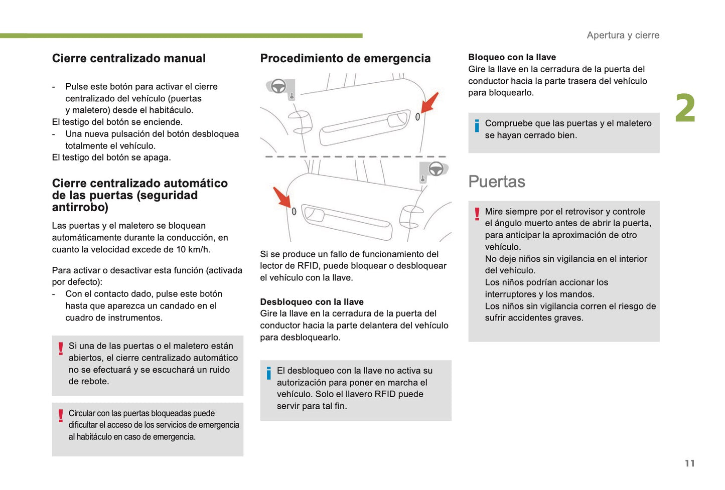 2017-2019 Citroën e-Méhari Owner's Manual | Spanish