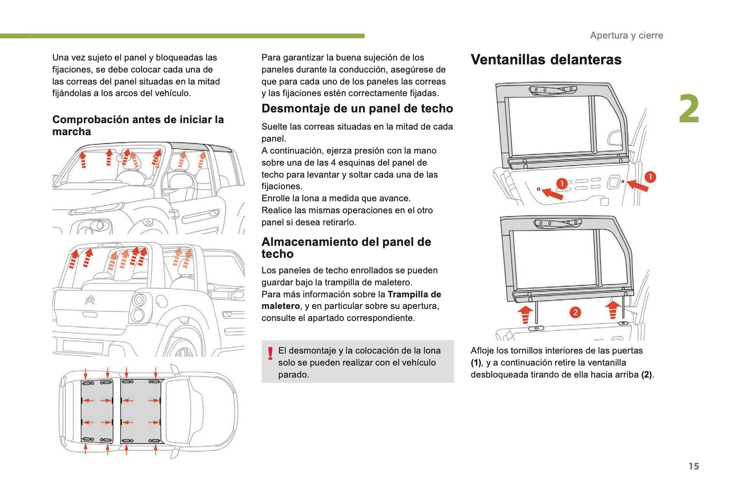 2017-2019 Citroën e-Méhari Owner's Manual | Spanish