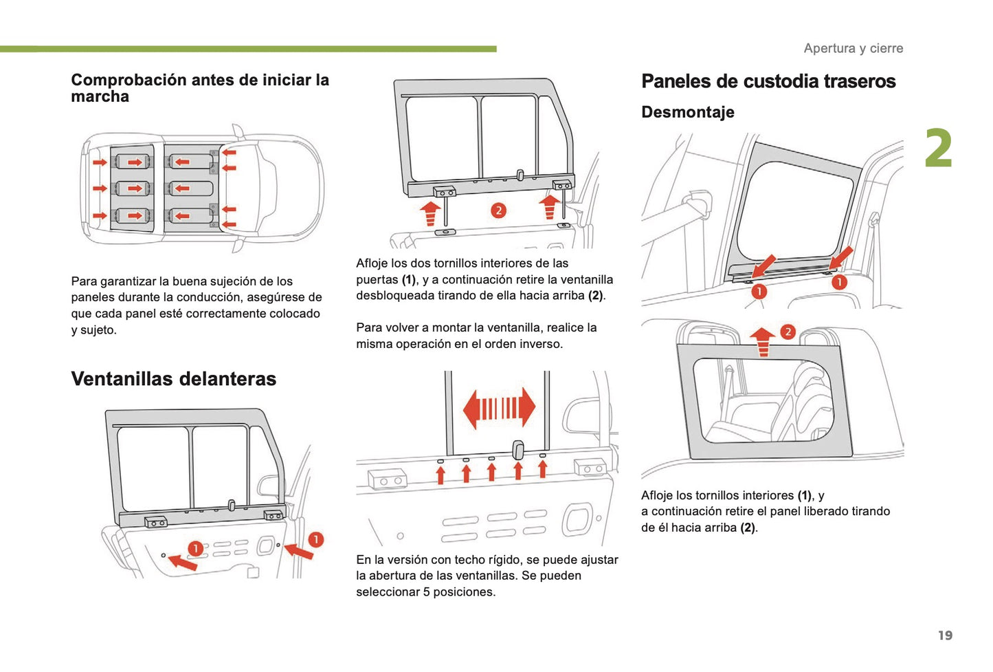 2017-2019 Citroën e-Méhari Owner's Manual | Spanish