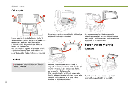 2017-2019 Citroën e-Méhari Owner's Manual | Spanish