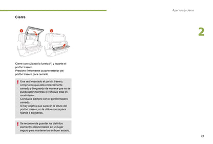 2017-2019 Citroën e-Méhari Owner's Manual | Spanish