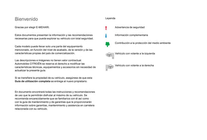 2017-2019 Citroën e-Méhari Owner's Manual | Spanish