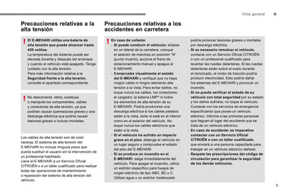 2017-2019 Citroën e-Méhari Owner's Manual | Spanish