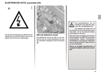 2019-2020 Renault Zoe Owner's Manual | Dutch