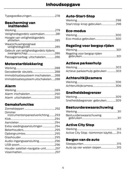 2014-2015 Ford C-Max/Grand-C-Max Owner's Manual | Dutch