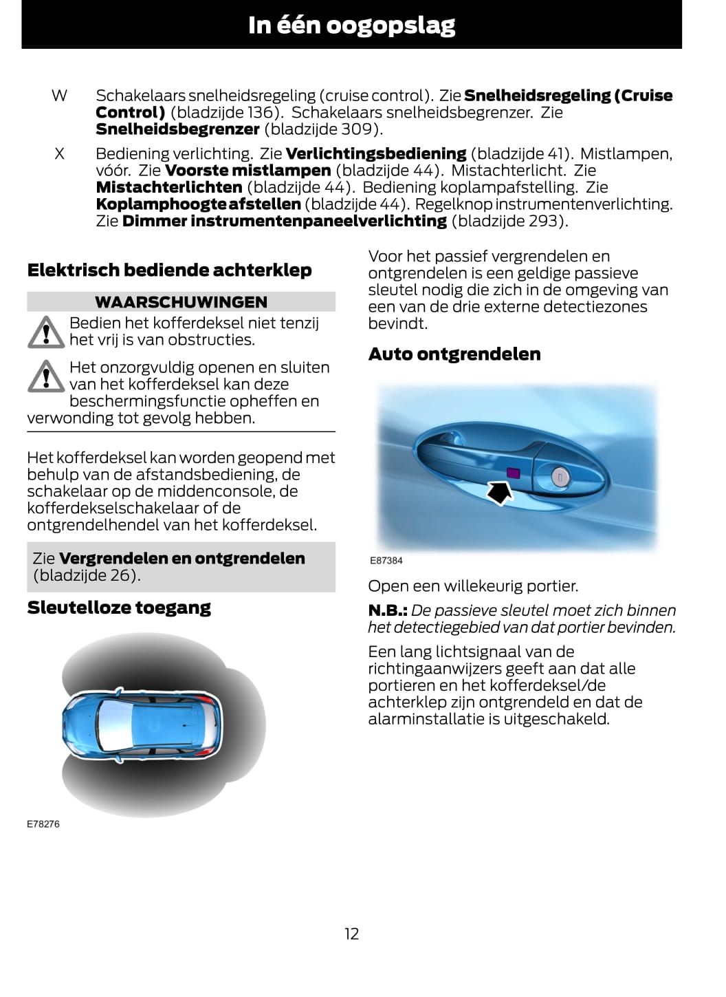 2014-2015 Ford C-Max/Grand-C-Max Owner's Manual | Dutch