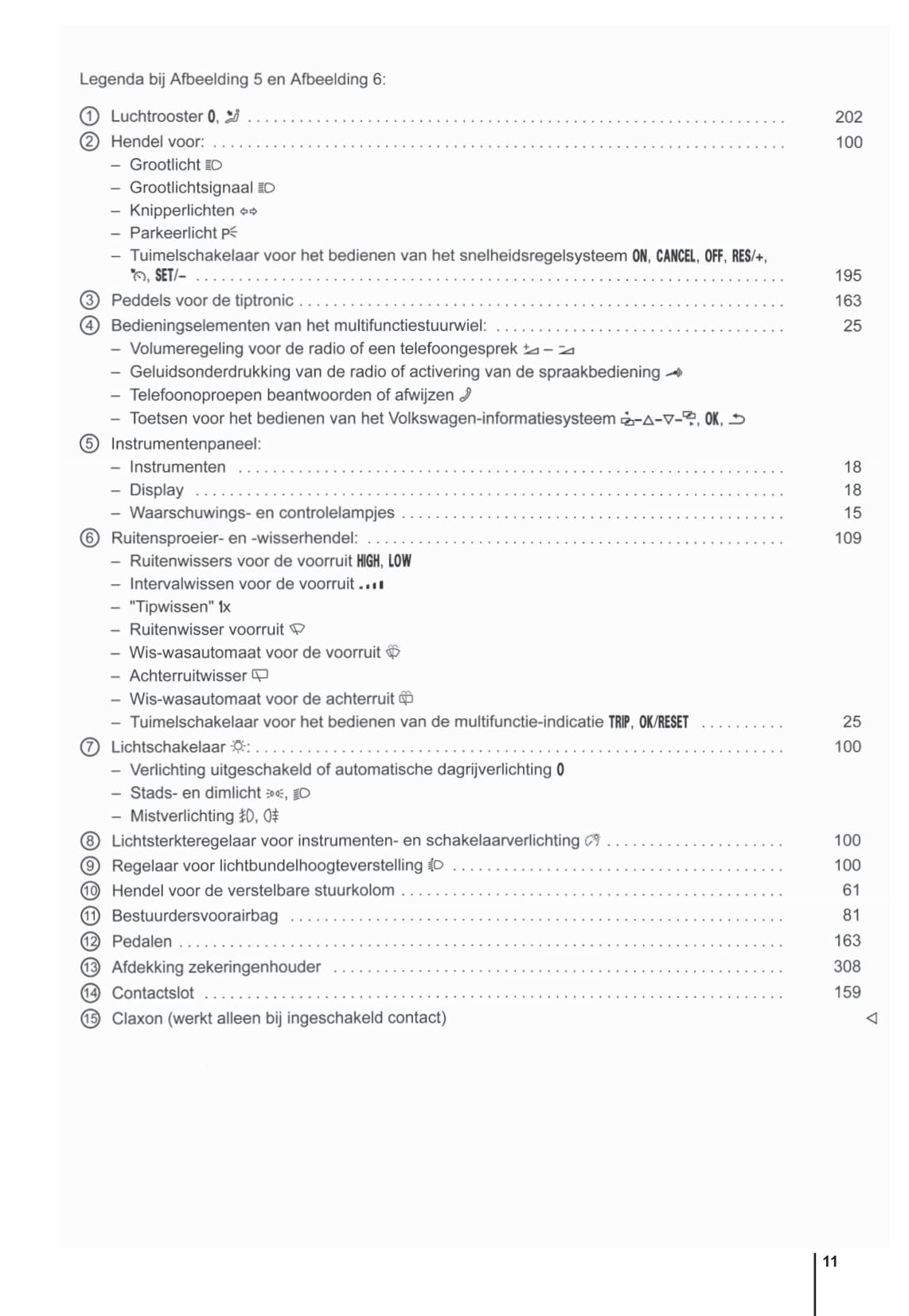 2009-2014 Volkswagen Polo Owner's Manual | Dutch