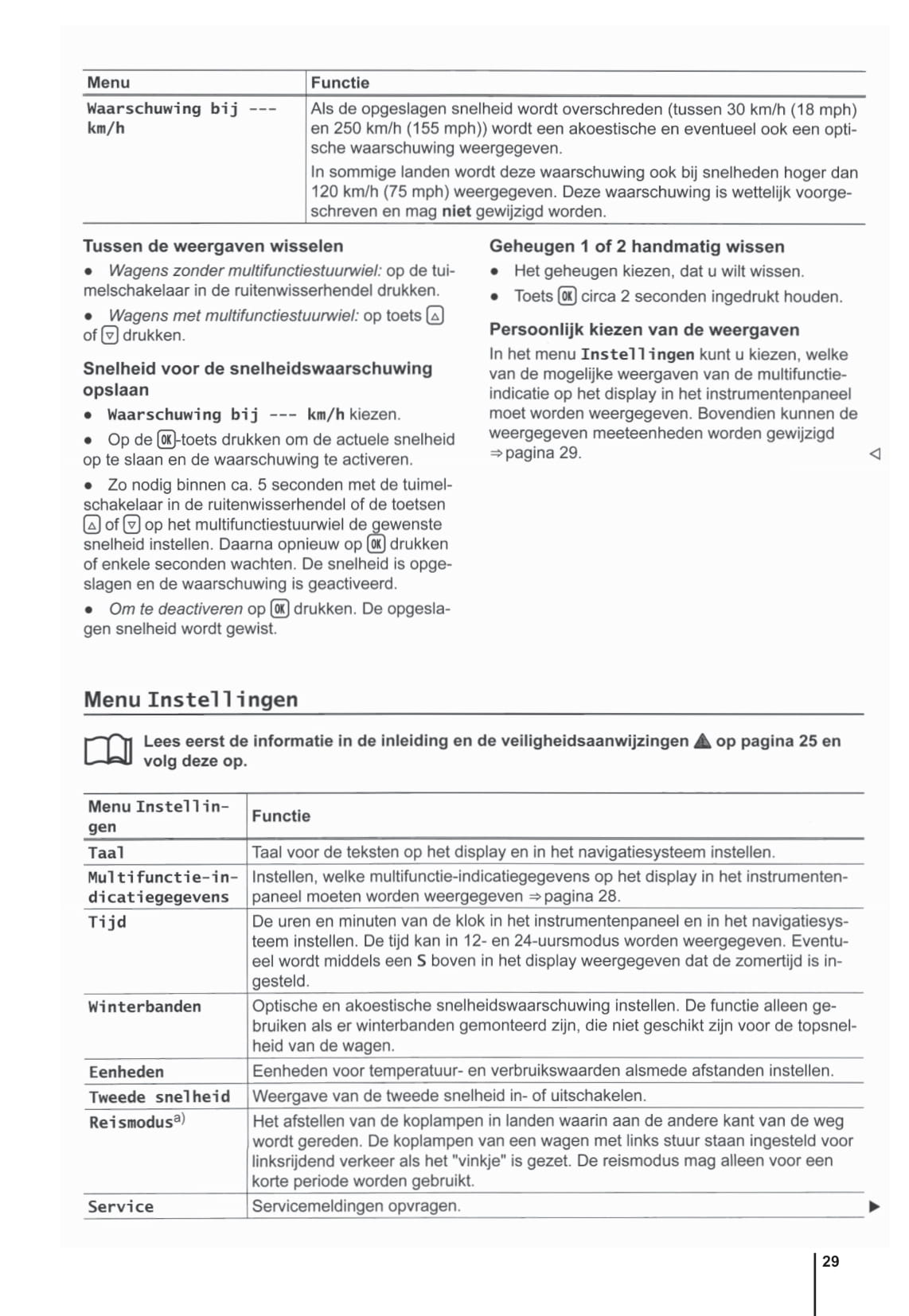 2009-2014 Volkswagen Polo Owner's Manual | Dutch