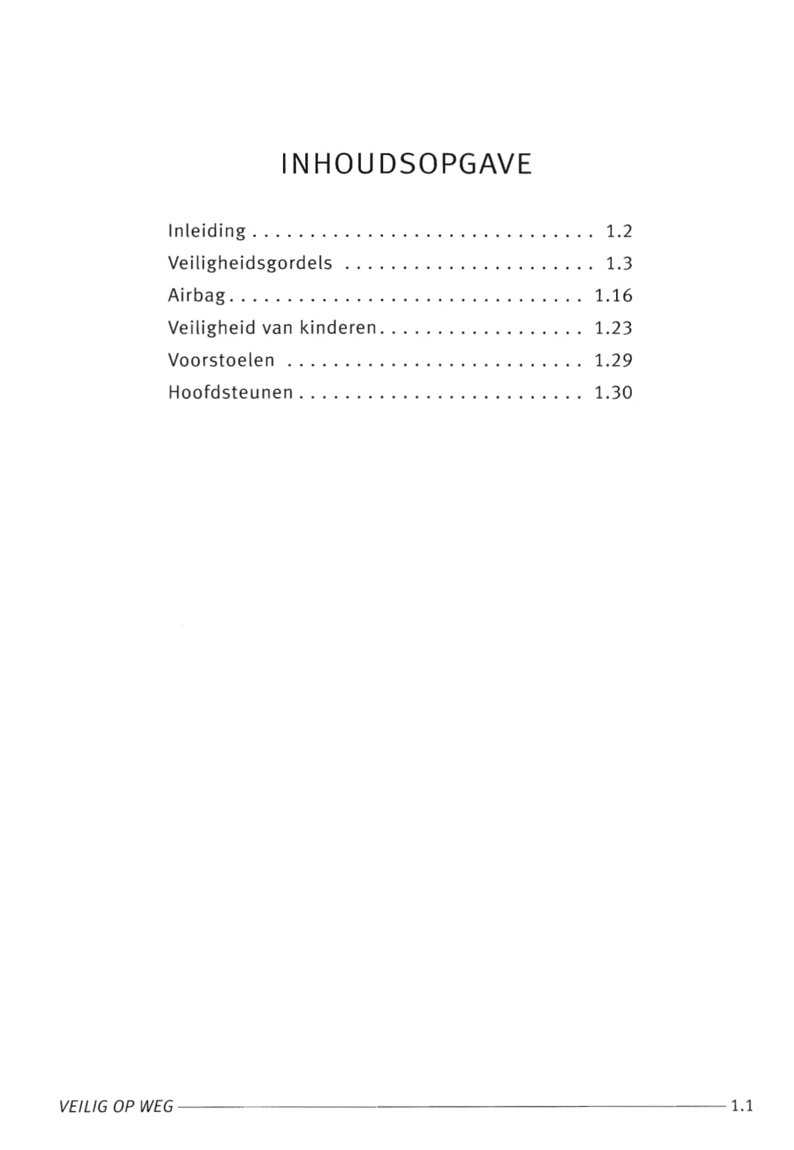 1999-2000 Seat Ibiza Owner's Manual | Dutch