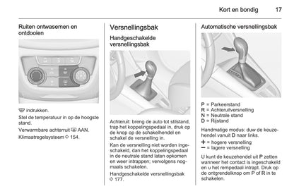 2015 Opel Zafira Tourer Gebruikershandleiding | Nederlands