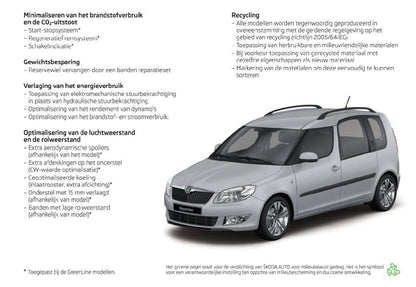 2010-2015 Skoda Roomster Bedienungsanleitung | Niederländisch