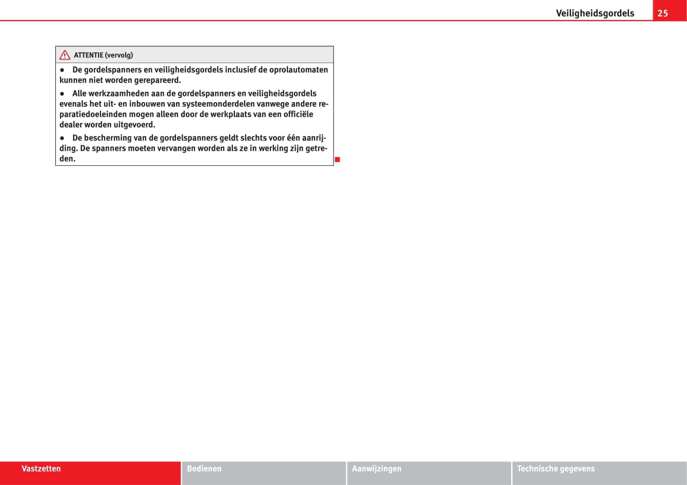 2012-2015 Seat Toledo Gebruikershandleiding | Nederlands