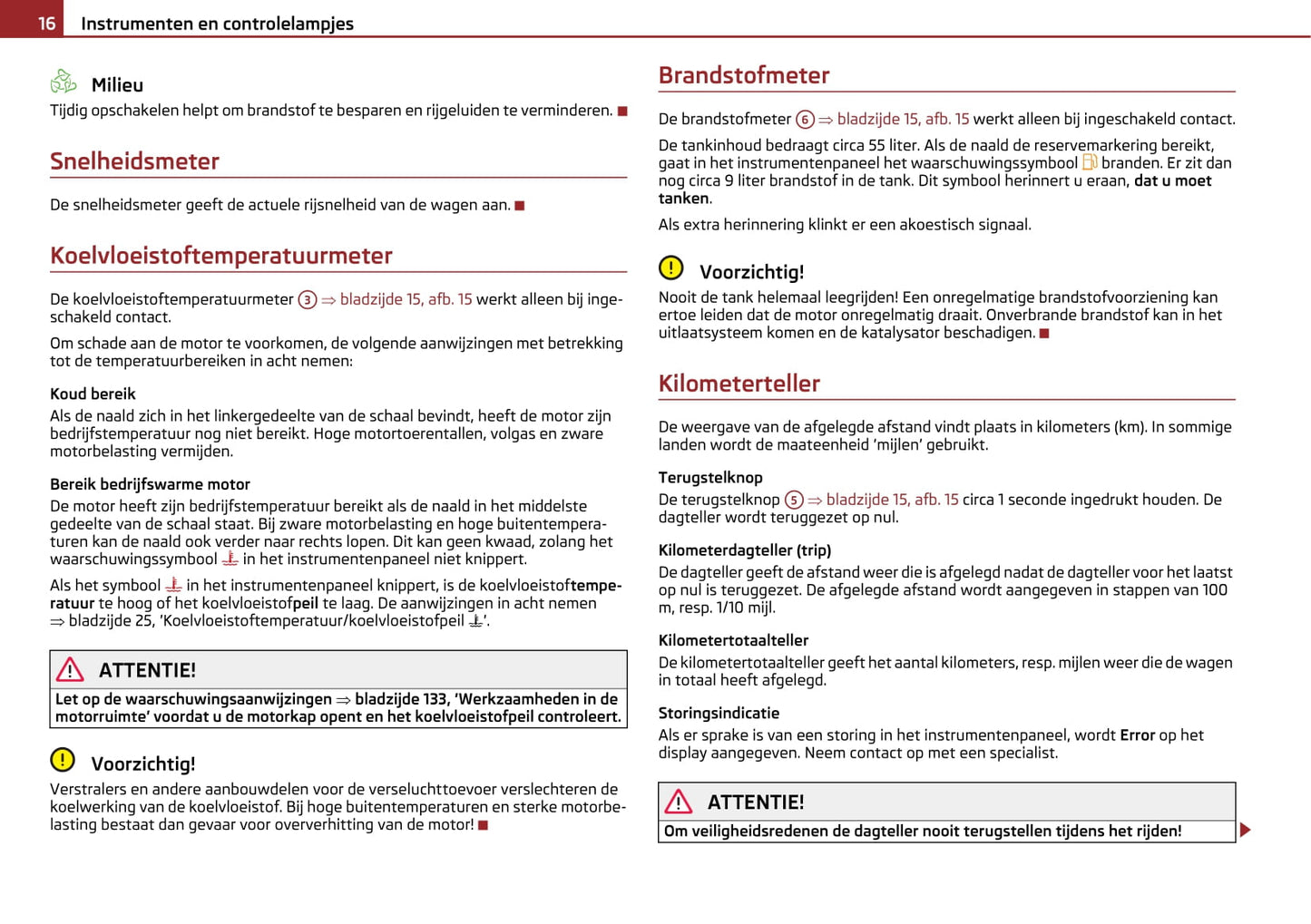 2009-2010 Skoda Octavia Gebruikershandleiding | Nederlands