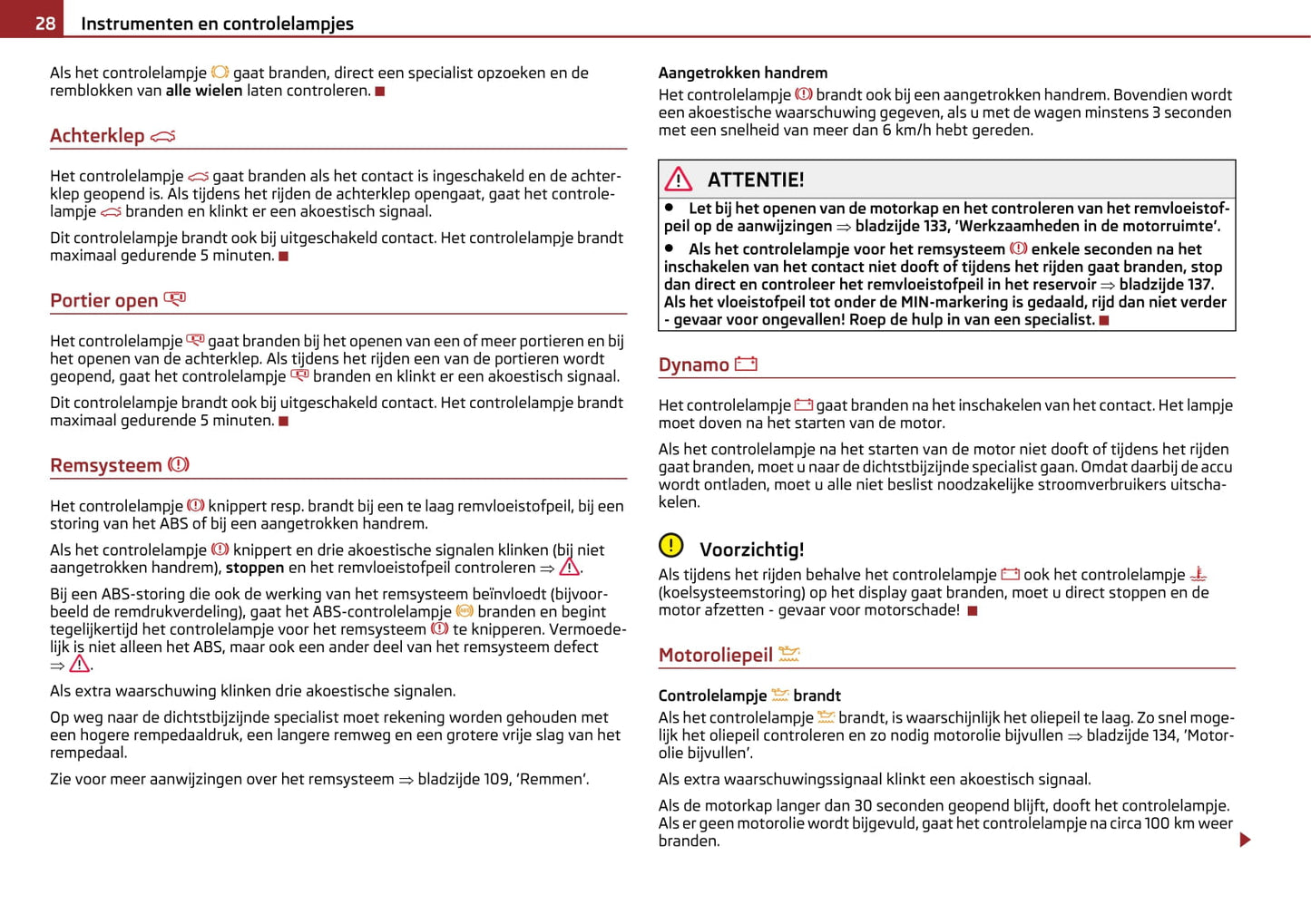 2009-2010 Skoda Octavia Gebruikershandleiding | Nederlands