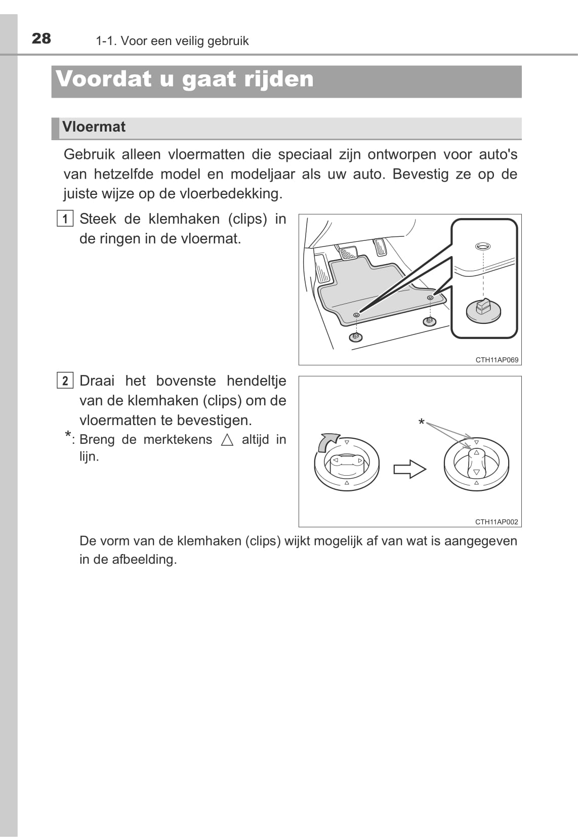 2013-2014 Toyota Auris/Auris Hybrid Owner's Manual | Dutch