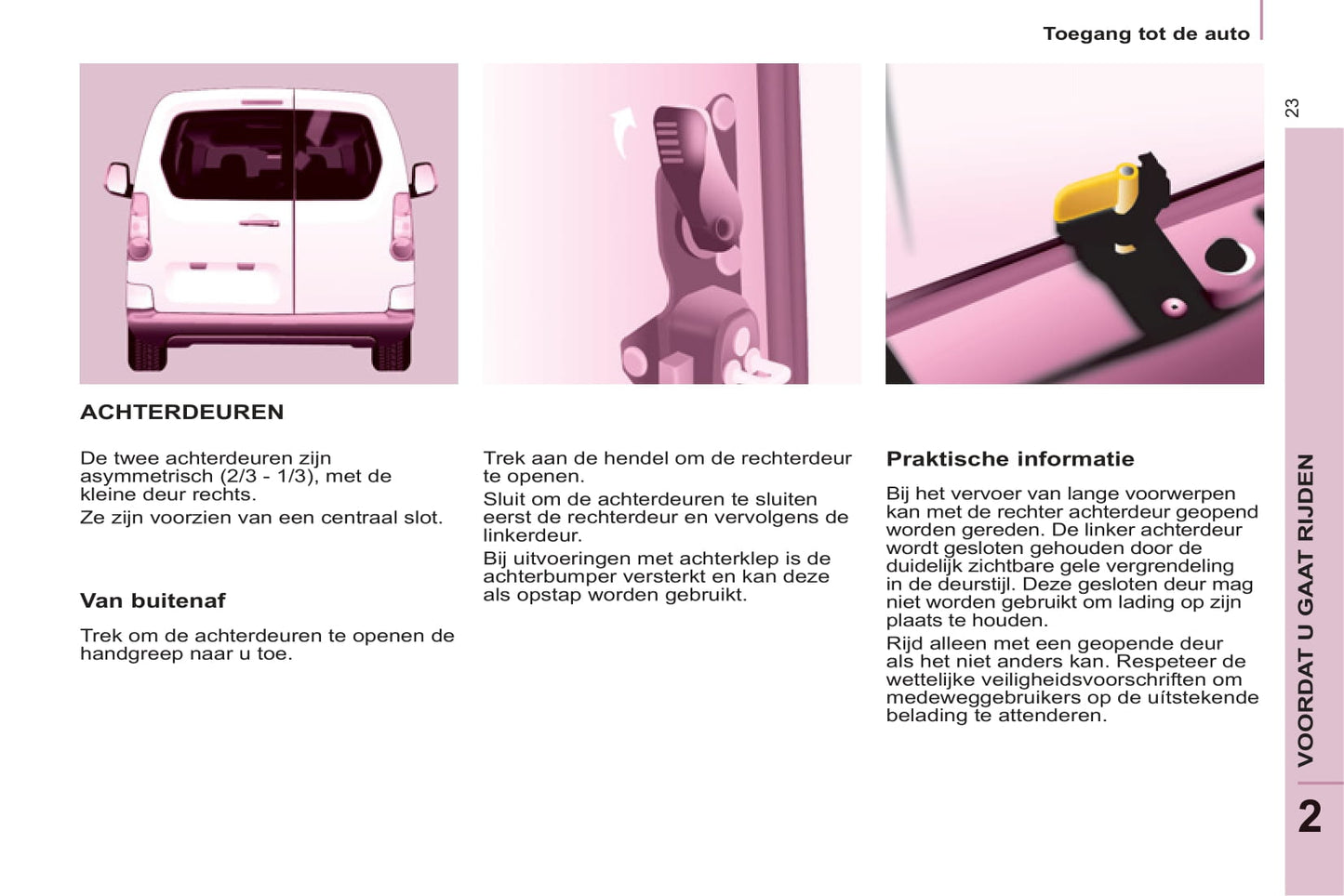 2011-2012 Peugeot Partner Tepee Gebruikershandleiding | Nederlands