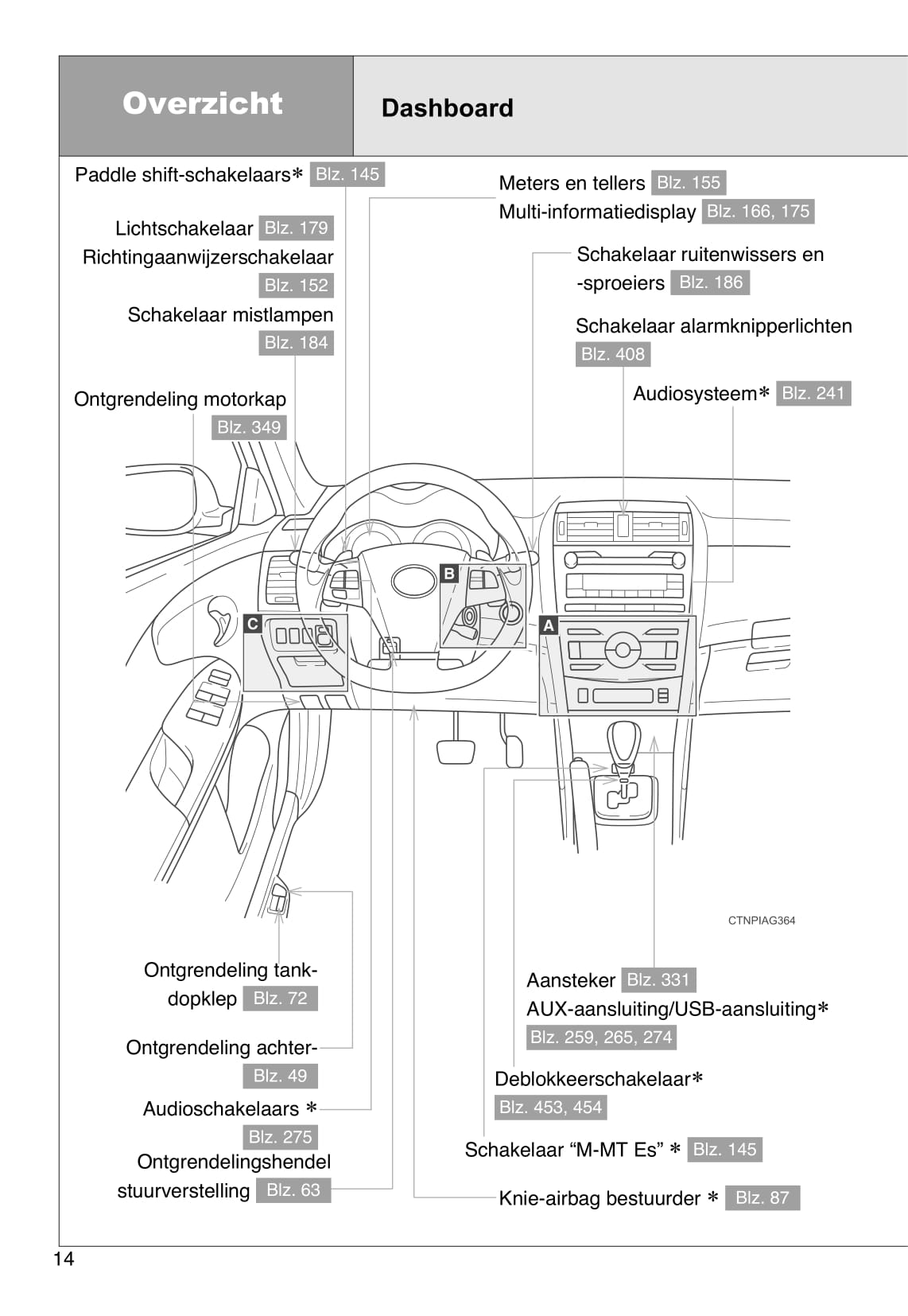 2010-2013 Toyota Corolla Manuel du propriétaire | Néerlandais