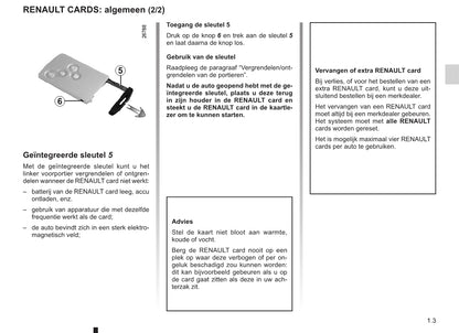 2011-2012 Renault Mégane Owner's Manual | Dutch