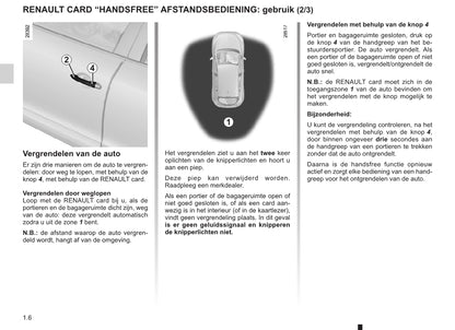 2011-2012 Renault Mégane Owner's Manual | Dutch