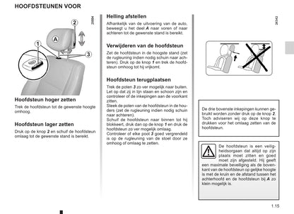 2011-2012 Renault Mégane Owner's Manual | Dutch