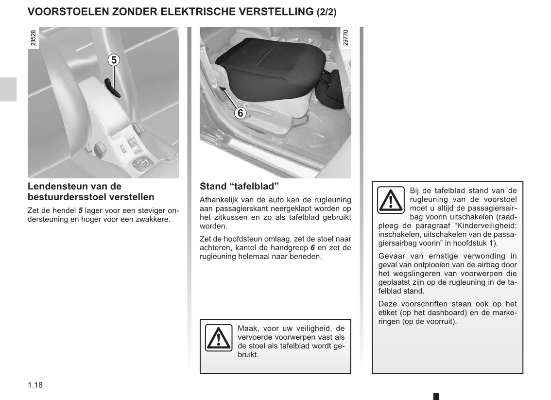 2011-2012 Renault Mégane Owner's Manual | Dutch