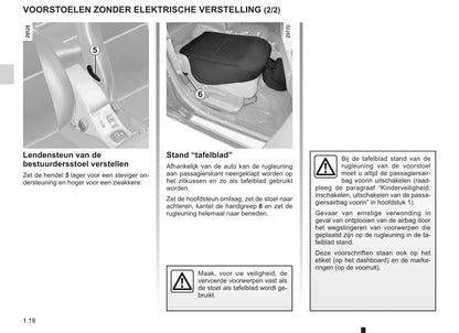 2011-2012 Renault Mégane Owner's Manual | Dutch