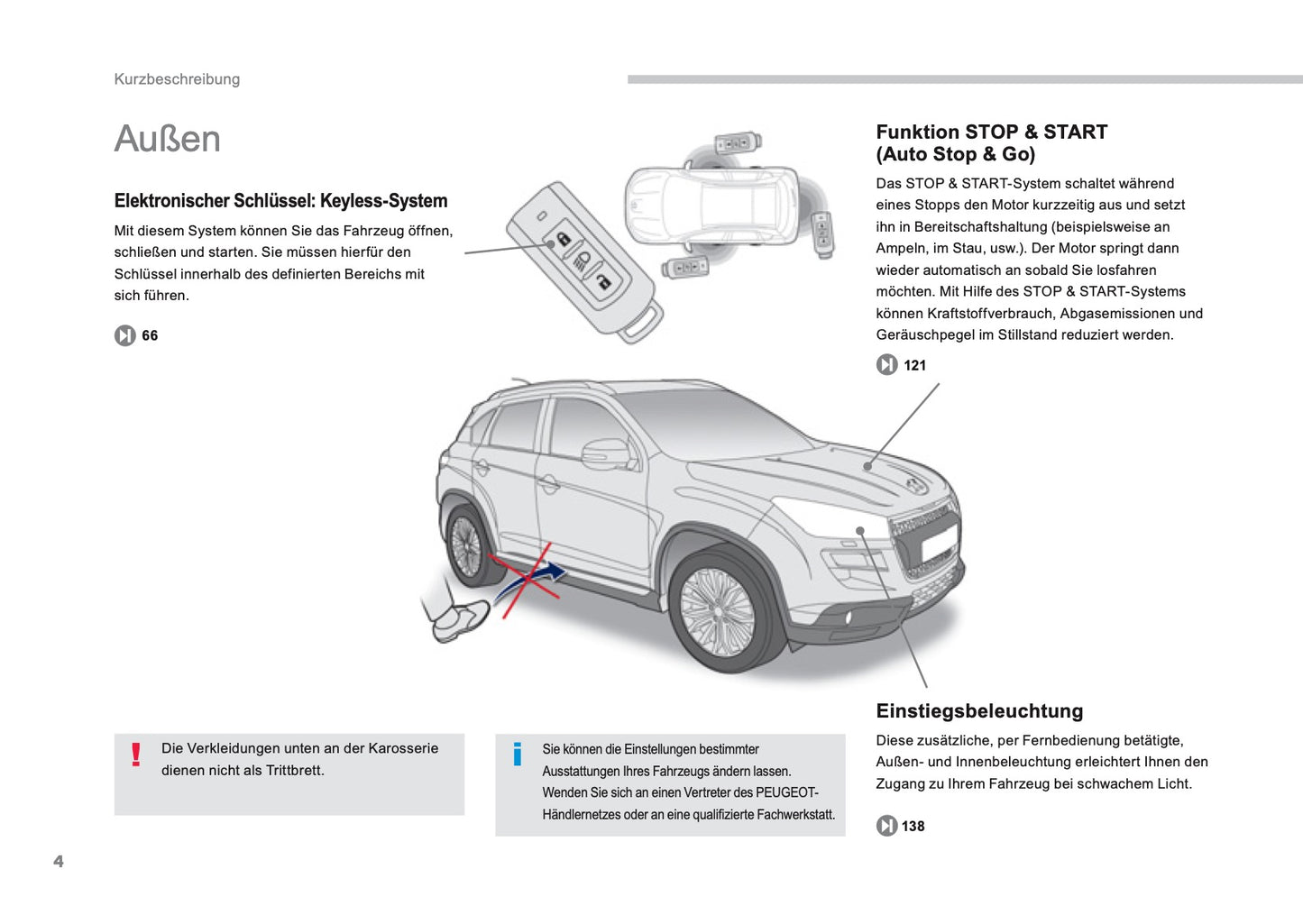 2013-2014 Peugeot 4008 Gebruikershandleiding | Duits