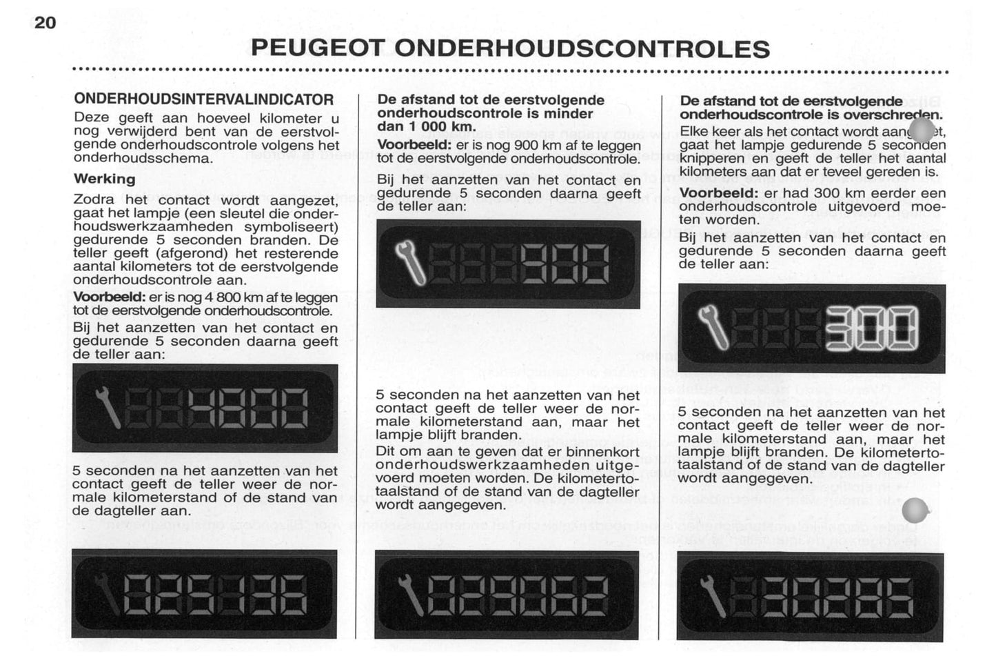 2002-2003 Peugeot 206/206 SW Bedienungsanleitung | Niederländisch