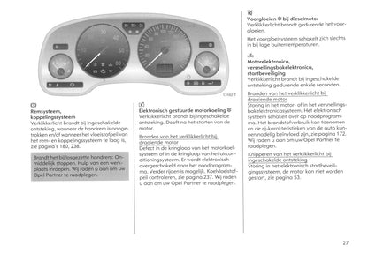 2000-2005 Opel Astra Bedienungsanleitung | Niederländisch